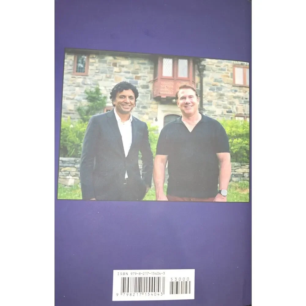 Nicholas Sparks And M. Night Shyamalan Remain First Ed. Book